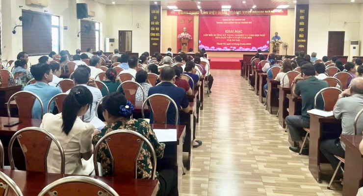 50 HÒA GIẢI VIÊN CƠ SỞ XÃ ĐẠI THANH THAM DỰ LỚP BỒI DƯỠNG KỸ NĂNG, NGHIỆP VỤ NĂM 2026