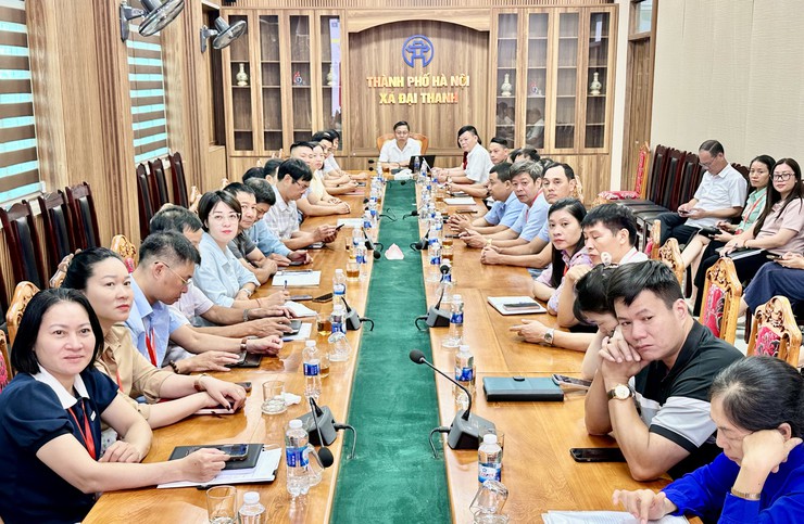 Xã Đại Thanh tham gia Hội nghị trực tuyến toàn quốc nghiên cứu, học tập, quán triệt và triển khai thực hiện một số Nghị quyết, Chỉ thị của Bộ Chính trị.