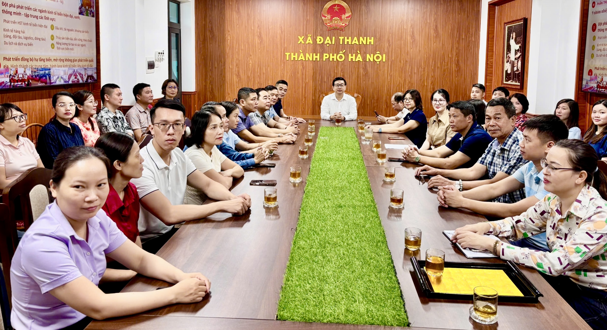 Xã Đại Thanh tham dự Hội nghị toàn quốc nghiên cứu, học tập, quán triệt và triển khai thực hiện Nghị quyết Hội nghị lần thứ ba Ban Chấp hành Trung ương Đảng khoá XIV.- Ảnh 5.