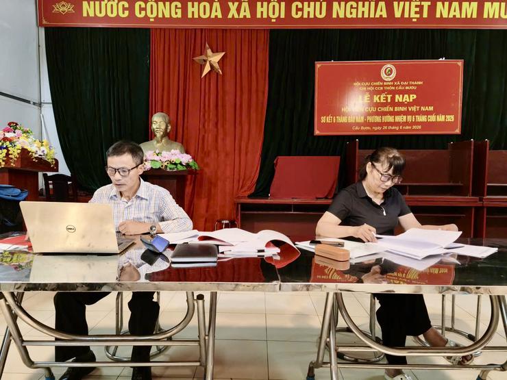 Xã Đại Thanh triển khai đồng bộ công tác dự, đánh giá, xếp loại chất lượng sinh hoạt chi bộ tại 19 thôn- Ảnh 7.