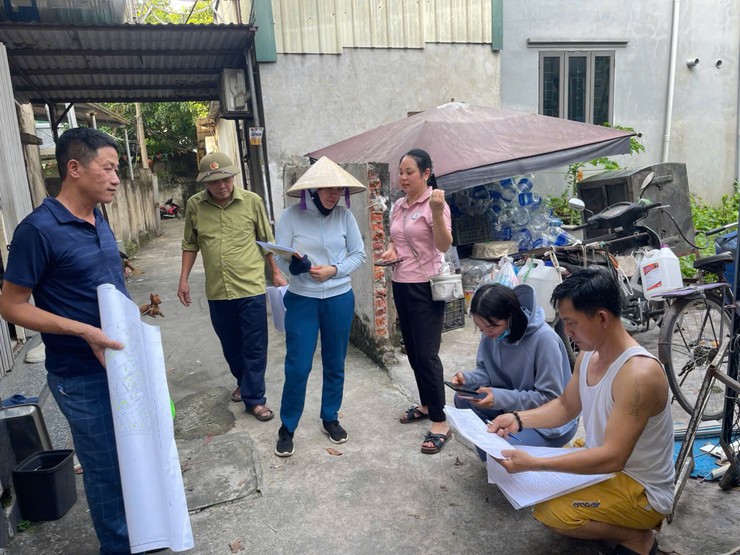Chiến dịch 45 ngày giai đoạn "nước rút" hoàn thiện cơ sở dữ liệu quốc gia về đất đai trên địa bàn xã Đại Thanh - Ảnh 1.