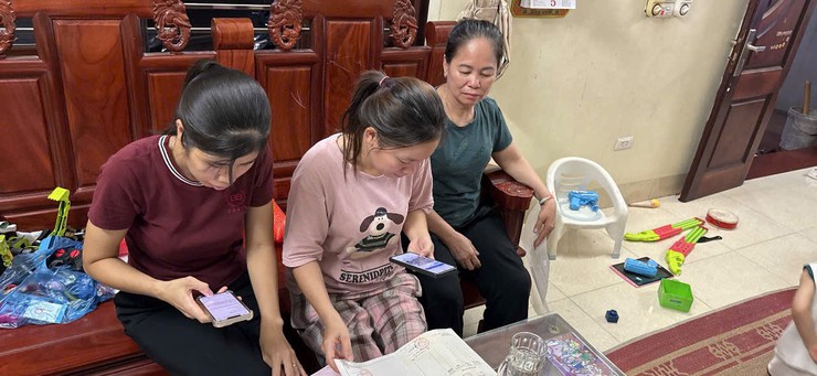 Chiến dịch 45 ngày giai đoạn "nước rút" hoàn thiện cơ sở dữ liệu quốc gia về đất đai trên địa bàn xã Đại Thanh - Ảnh 8.