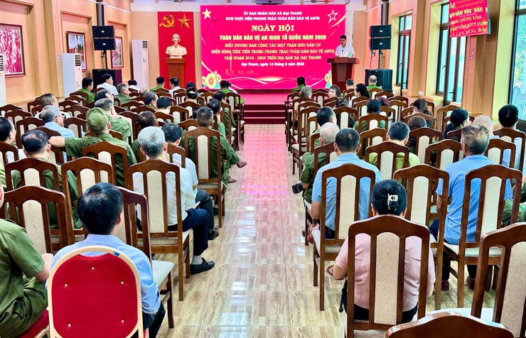 Ngày hội toàn dân bảo vệ an ninh Tổ quốc xã Đại Thanh năm 2026 - Ảnh 1.