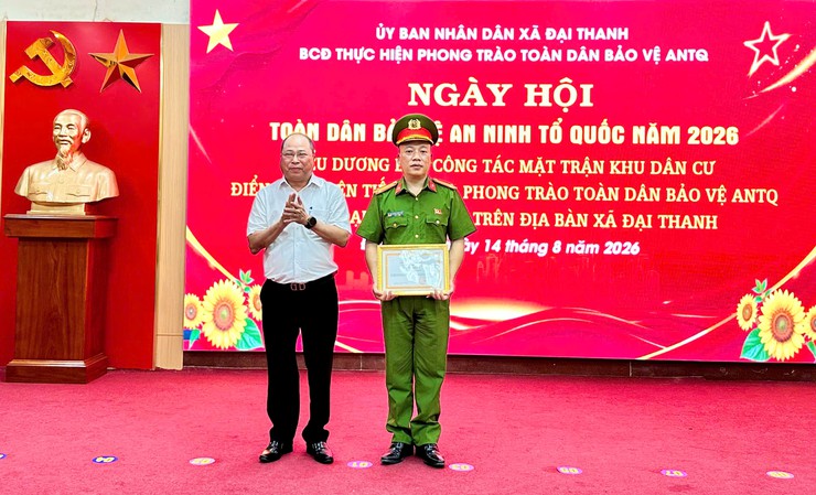 Ngày hội toàn dân bảo vệ an ninh Tổ quốc xã Đại Thanh năm 2026 - Ảnh 6.