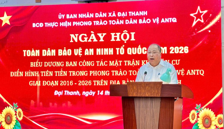 Ngày hội toàn dân bảo vệ an ninh Tổ quốc xã Đại Thanh năm 2026 - Ảnh 4.