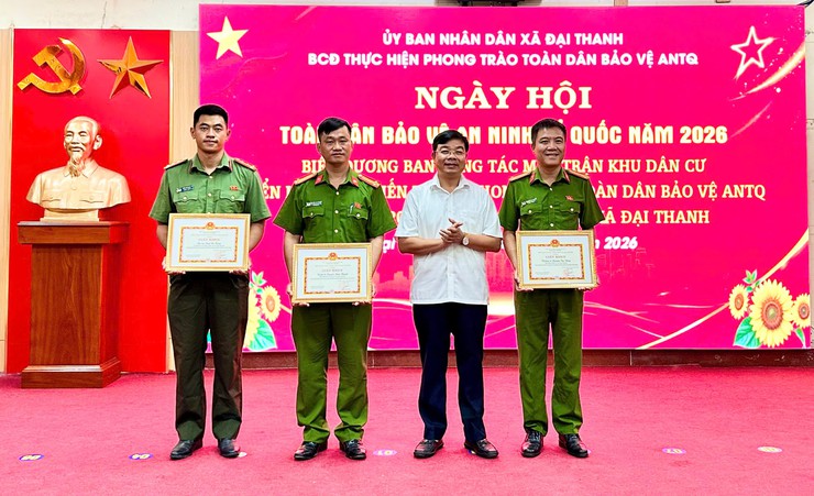 Ngày hội toàn dân bảo vệ an ninh Tổ quốc xã Đại Thanh năm 2026 - Ảnh 7.