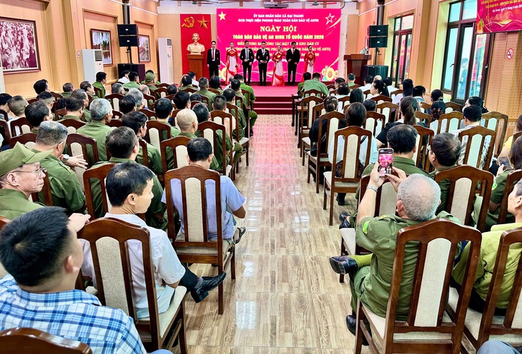 Đổi mới, nâng cao chất lượng tuyên truyền, vận động phong trào toàn dân bảo vệ ANTQ tại xã Đại Thanh: Điểm sáng từ cơ sở - Ảnh 1.