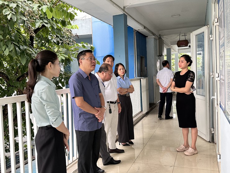 XÃ ĐẠI THANH KIỂM TRA ĐỘT XUẤT BỮA ĂN BÁN TRÚ TẠI CÁC TRƯỜNG HỌC - Ảnh 11.