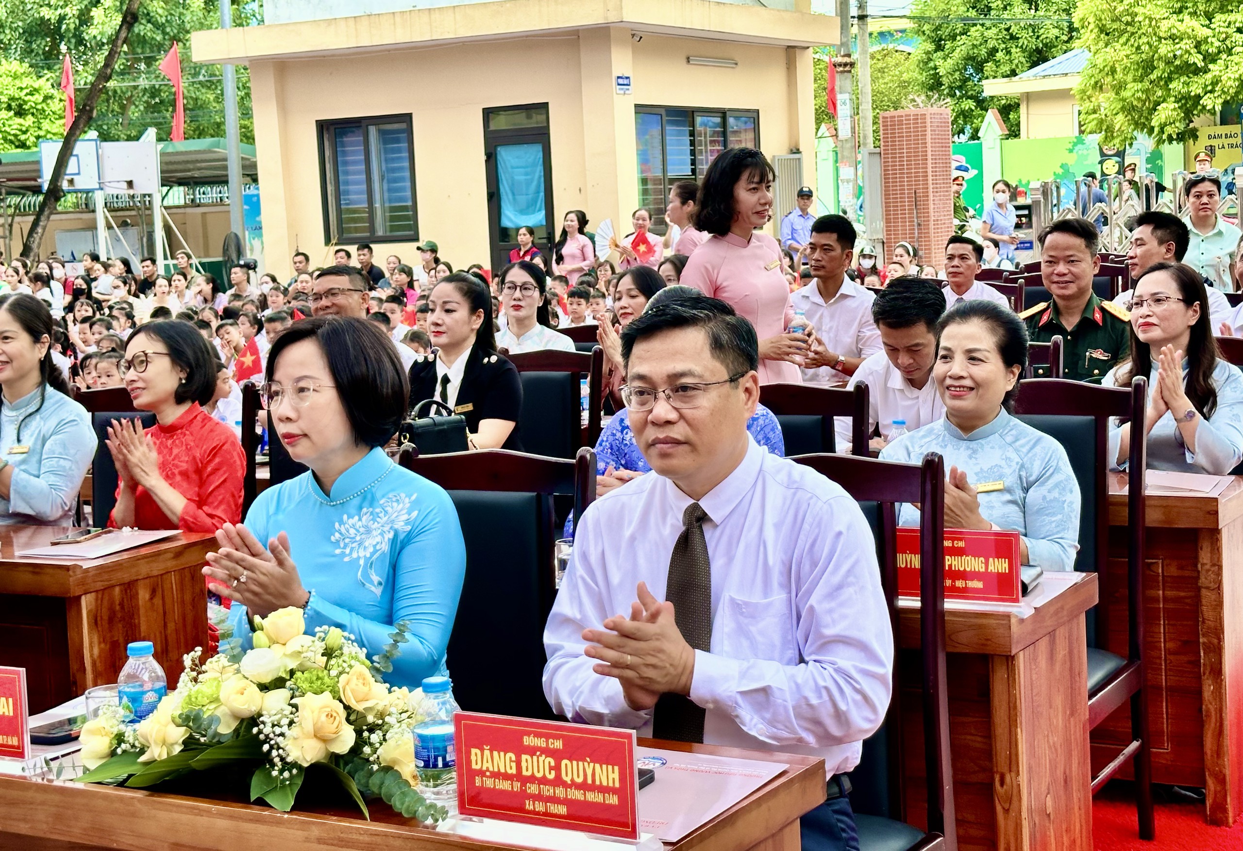 XÃ ĐẠI THANH: LỄ KHAI GIẢNG NĂM HỌC 2026-2027 ĐƯỢC TỔ CHỨC TRANG TRỌNG, VUI TƯƠI TẠI TẤT CẢ CÁC CẤP HỌC - Ảnh 2.