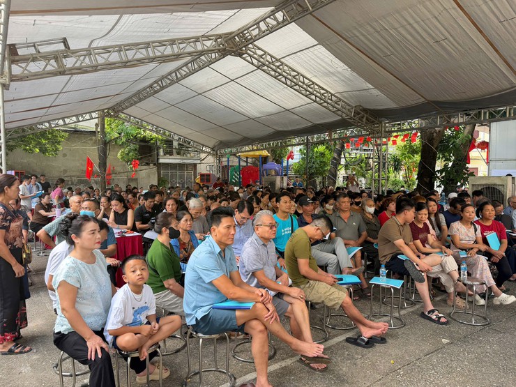 XÃ ĐẠI THANH PHỔ BIẾN KẾ HOẠCH ĐIỀU TRA, KHẢO SÁT PHỤC VỤ GIẢI PHÓNG MẶT BẰNG DỰ ÁN ĐƯỜNG 70 - Ảnh 2.