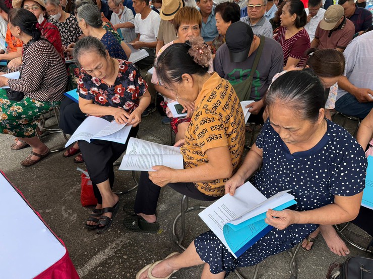 XÃ ĐẠI THANH PHỔ BIẾN KẾ HOẠCH ĐIỀU TRA, KHẢO SÁT PHỤC VỤ GIẢI PHÓNG MẶT BẰNG DỰ ÁN ĐƯỜNG 70 - Ảnh 4.