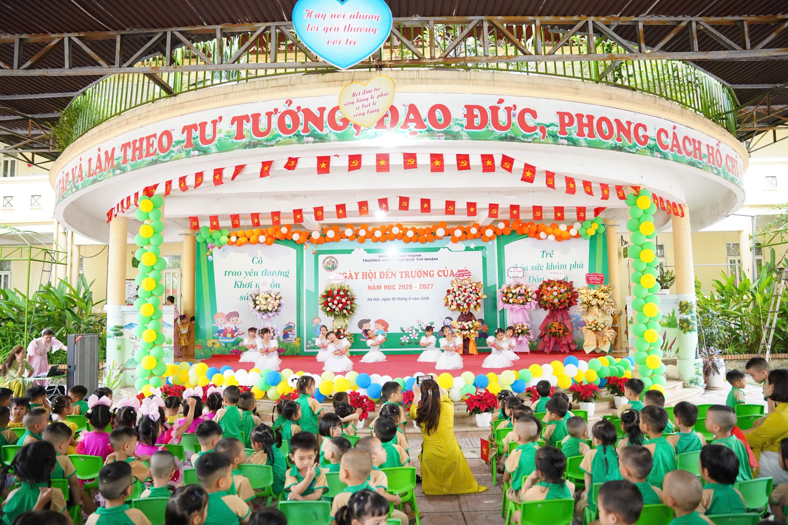 XÃ ĐẠI THANH: LỄ KHAI GIẢNG NĂM HỌC 2026-2027 ĐƯỢC TỔ CHỨC TRANG TRỌNG, VUI TƯƠI TẠI TẤT CẢ CÁC CẤP HỌC - Ảnh 10.