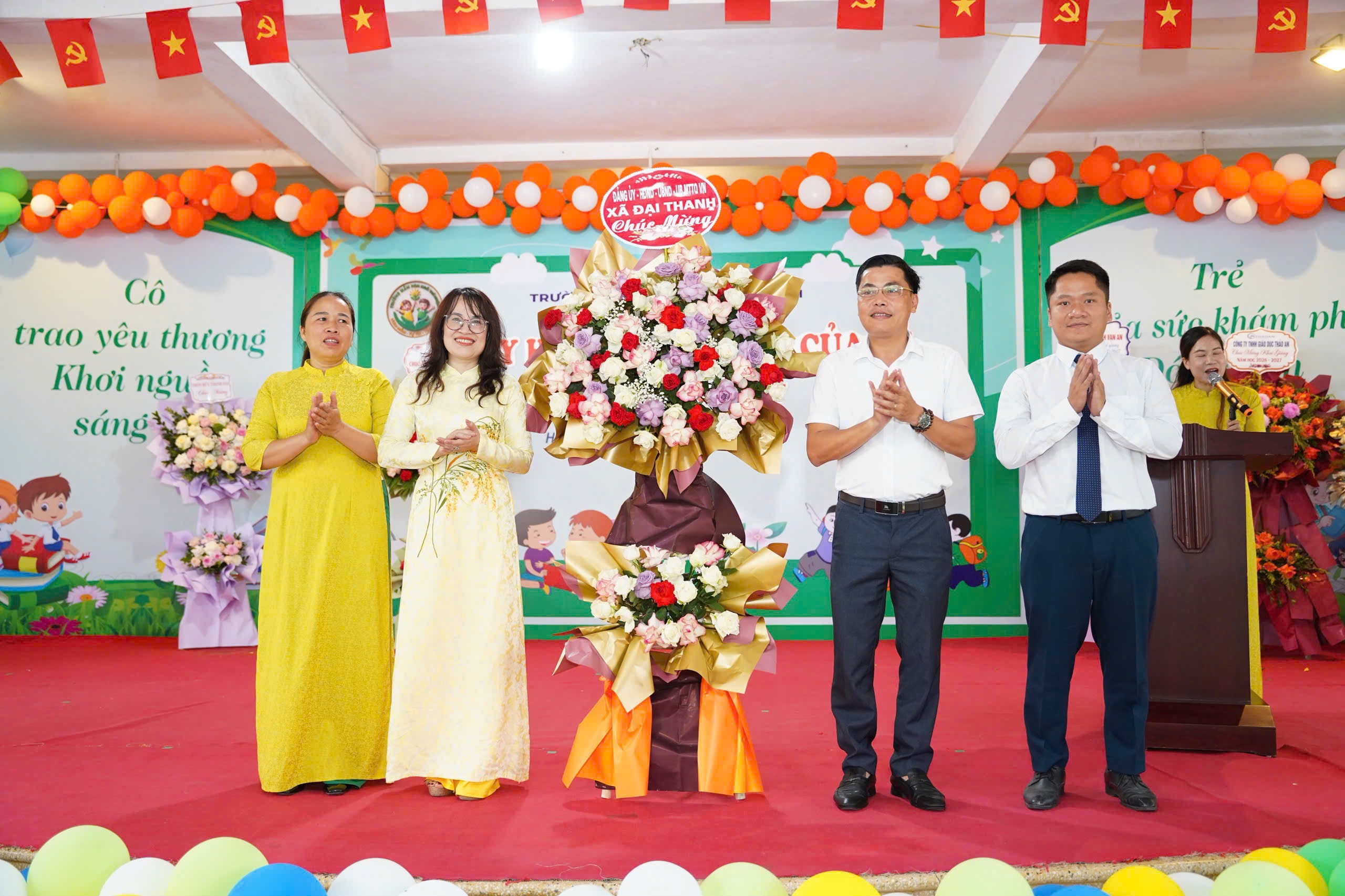 XÃ ĐẠI THANH: LỄ KHAI GIẢNG NĂM HỌC 2026-2027 ĐƯỢC TỔ CHỨC TRANG TRỌNG, VUI TƯƠI TẠI TẤT CẢ CÁC CẤP HỌC - Ảnh 11.