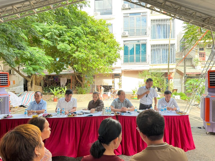 XÃ ĐẠI THANH PHỔ BIẾN KẾ HOẠCH ĐIỀU TRA, KHẢO SÁT PHỤC VỤ GIẢI PHÓNG MẶT BẰNG DỰ ÁN ĐƯỜNG 70 - Ảnh 1.